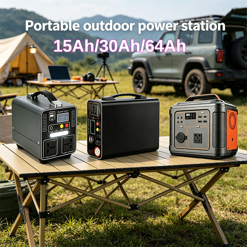 Solar Emergency Charger - 300W Portable Power Station 220V Outdoor