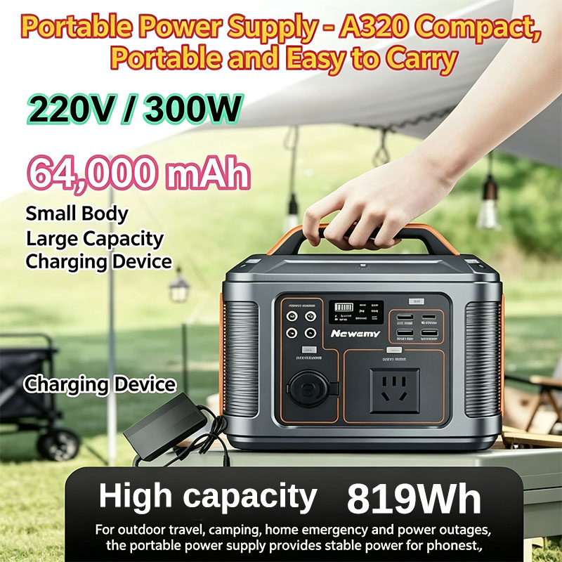 300W Portable Power Station 22 - Solar Emergency Charger ulasan dan harga