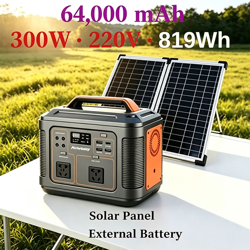 300W Portable Power Station 22 - Solar Emergency Charger ulasan dan harga