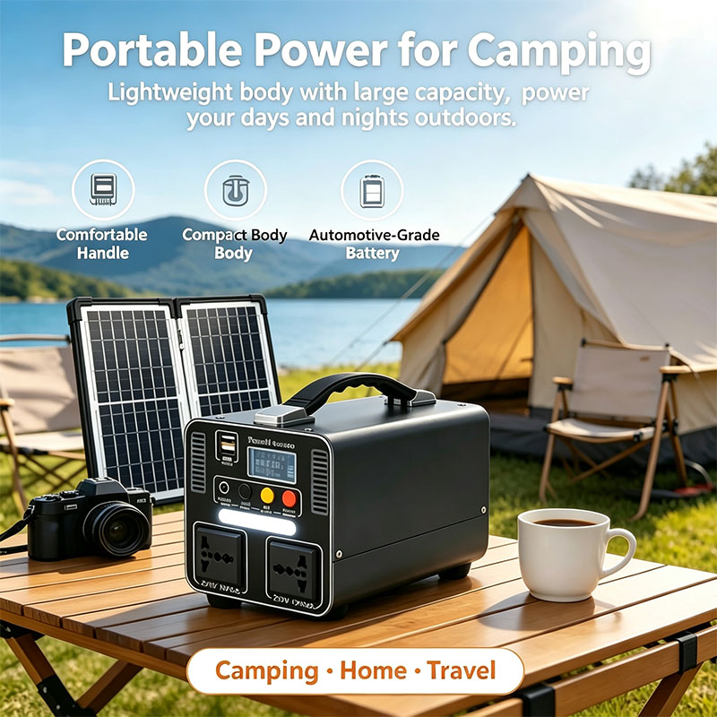 300W Portable Power Station 22 - Solar Emergency Charger ulasan dan harga